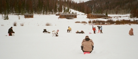 Fishing on the ice